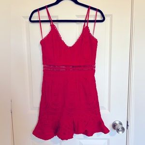 Crochet Mini dress